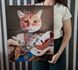 Портрет домашнього улюбленця, картина з котиком, картина собаки в костюмі40х50 2033974546 фото 2