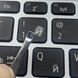 Наклейка з переліком гарячих клавіш Mac OS + наліпки на клавіатуру білі літери на прозорій матовій плівці 2135996967 фото 4